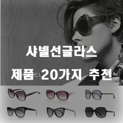  (상품정보)샤넬선글라스 상품군 20가지 순위 리스트!!