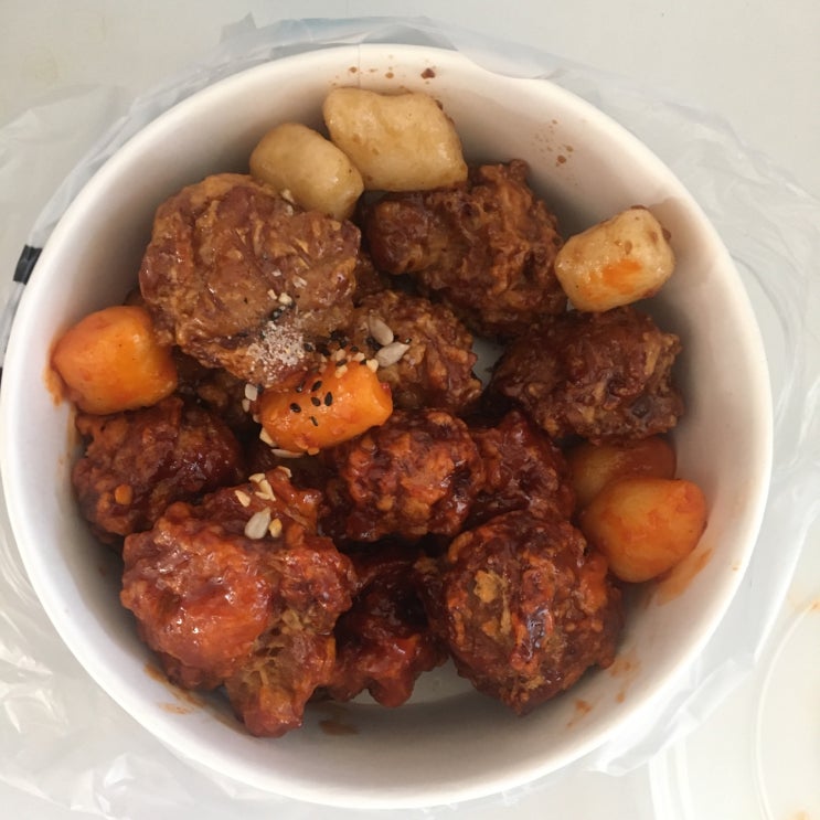  관저동 인생닭강정 후기! 맛은 어떨까? : 인생닭강정 :