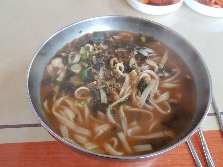  춘천 장칼국수 3대 천왕 맛집 - 옛날손장칼국수