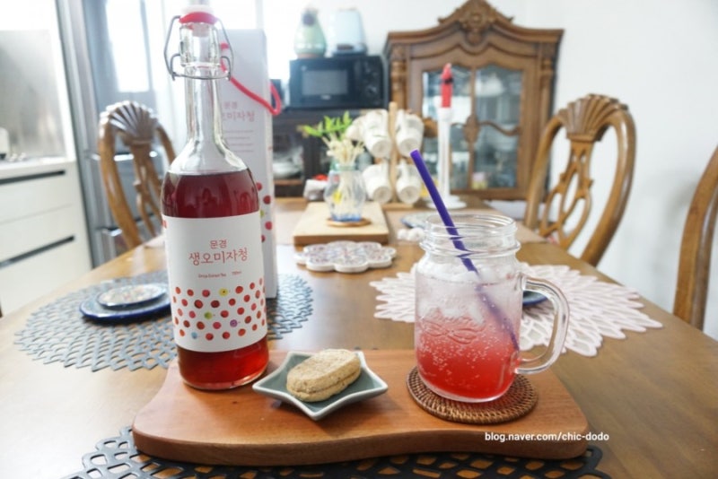 이로하 문경오미자청 역시 맛나!