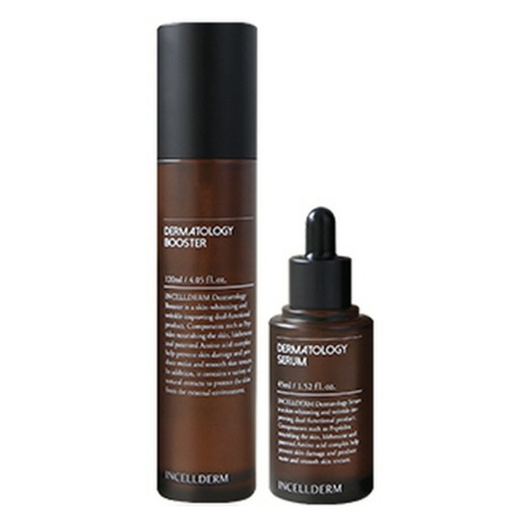  [블랙샷미백크림 추천] 리만 인셀덤 더마톨로지 퍼스트 패키지 부스터120ml  세럼45ml 크림 비비 BB 썬젤 파우더 오일 미스트 세럼 1세트 165ml .. 국내 최저가