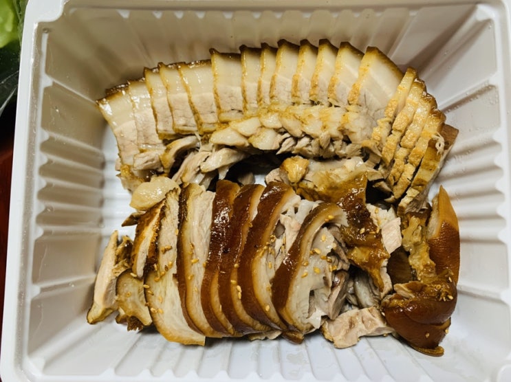  성산야식 맛집 :: 용구족발 족발 보쌈 반반세트 포장