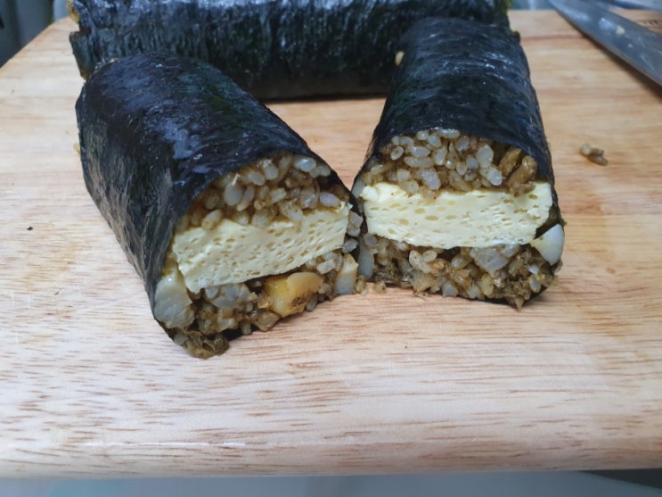 김만복 김밥 만들기 전복내장김밥 도~~~전!! 김만복 김밥 만들기 전복내장김밥 도~~~전!!