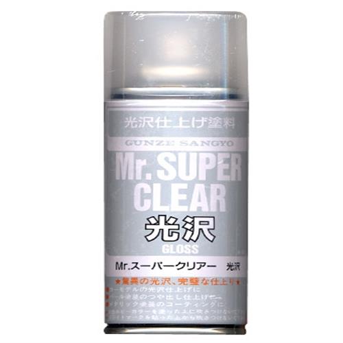   에스제이 Mr SUPER CLEAR Gloss 유광 170ml B 513 모형공구도료서적 마감제퍼티컴파운드 슈퍼클리어 Mr 1 