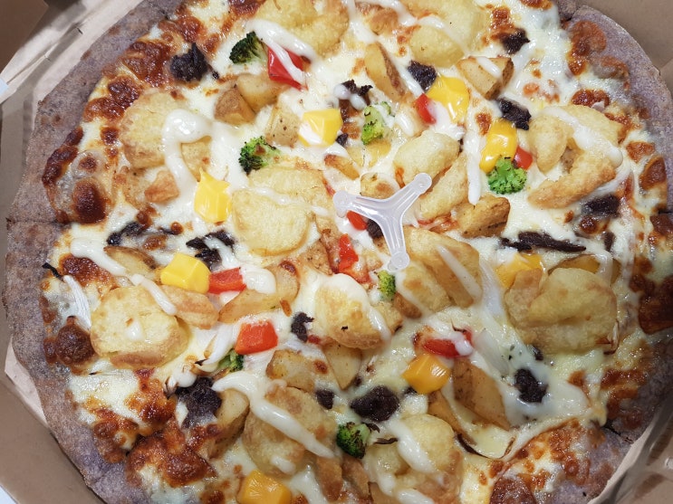 부산연산동맛집 7번가피자 깐쇼불갈비피자 먹방 부산연산동맛집 7번가피자 깐쇼불갈비피자 먹방