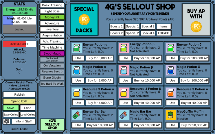 NGU IDLE 정보 - 4G's Sellout Shop