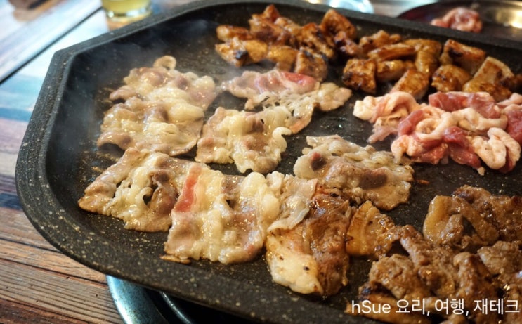  [국가대표] 좌동 재래시장 맛집, 부산 무한리필은 국가대표, 저렴한 가격 12가지 고기