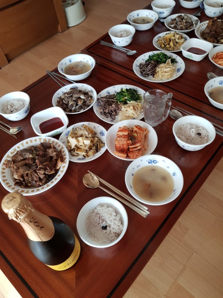  2020 우리집 설날 점심