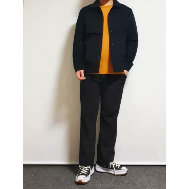  컨버스 런스타하이크 보급형 블랙 데일리룩!