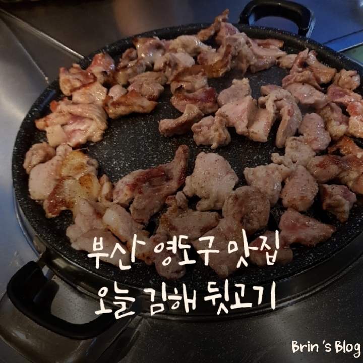  부산 영도구 맛집 :: 오늘 김해 뒷고기