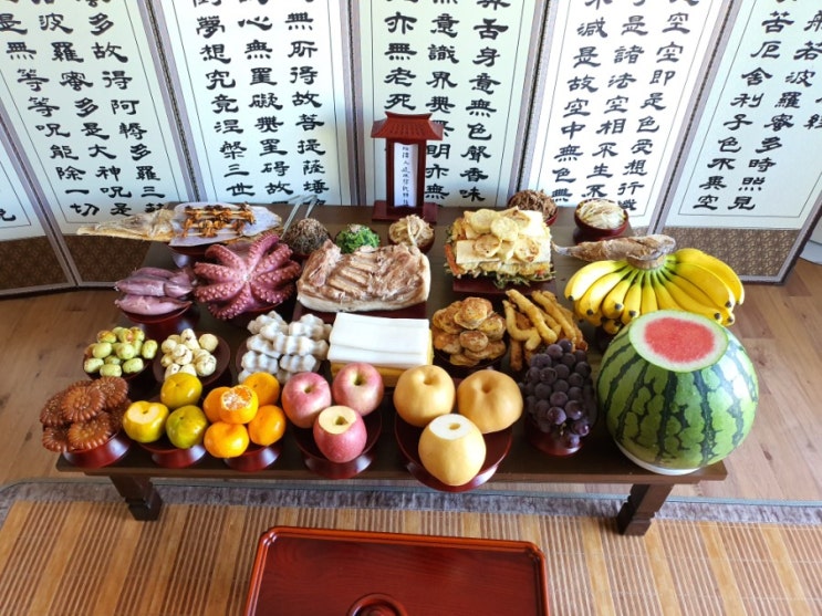  설 차례상 차리기와 현재 중앙 고속도로 교통 상황...