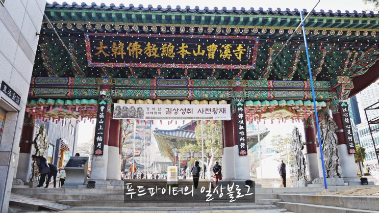  [신년근황] 설날맞이 조계사에서 새해소원 빌기