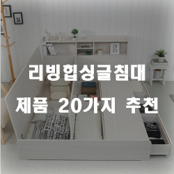  리빙힙싱글침대