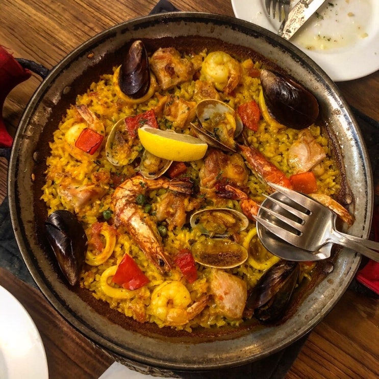  잠실 롯데타워몰 맛집, "Spain Club" (빠에야 말고 감바스 맛집^^)
