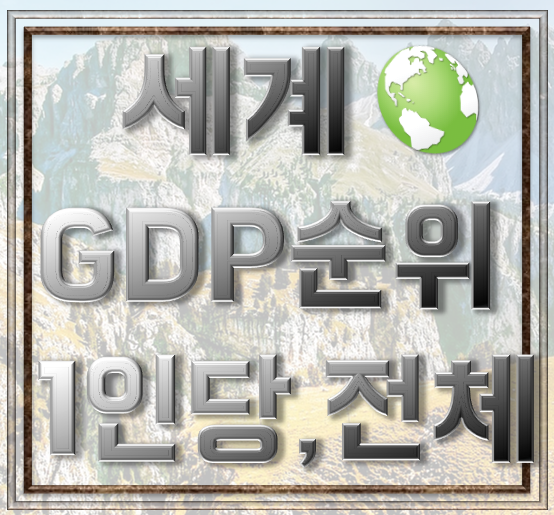 2020년 세계 Gdp 순위 정리 전체 1인당 한국은 네이버 블로그