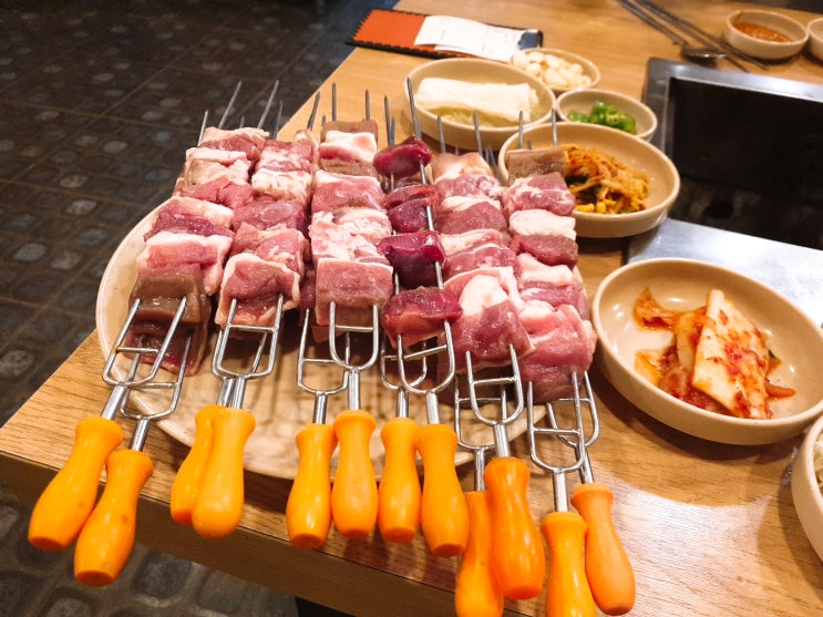  의정부 오리 맛집 :  민락동 회전오리구이 [오리마을]