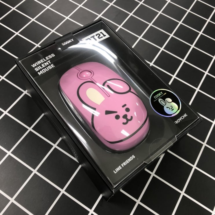  예콩찌 리뷰 :: 로이체 BT21 무소음마우스, ROYCHE 쿠키 무선마우스 사용 후기 :-)