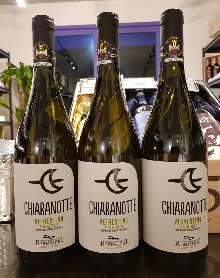  [이탈리아 와인] 테누타 리부시에리 끼아라노떼 베르멘티노 몬테쿠코    Tenuta Ribusieri Chiaranotte Vermontino Montecucco ,저렴한 대구와인샵_와인스토리
