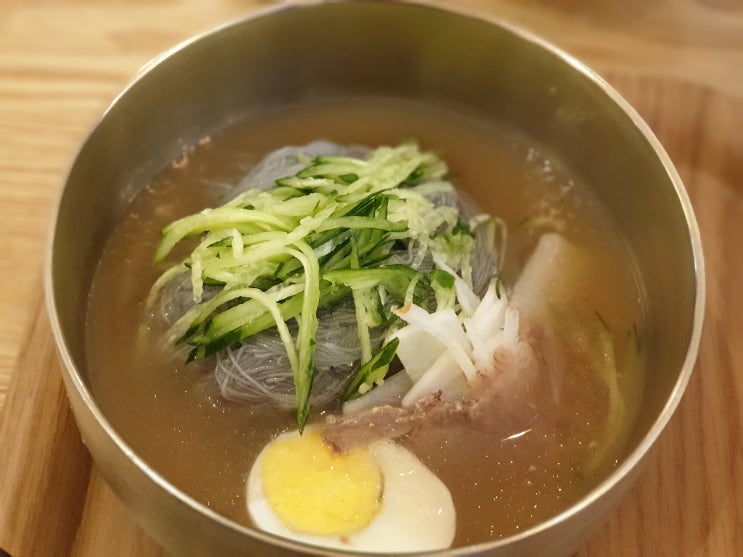  잠실역 냉면 롯데캐슬골드 맛집 고복식당