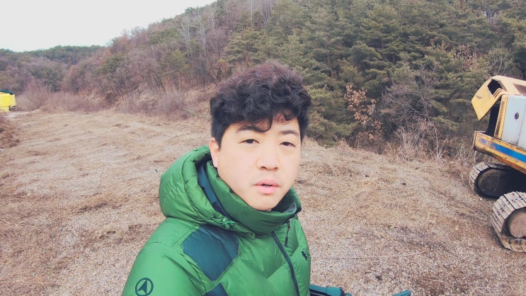  93년식 중고 굴삭기 흑염소 농장 풀 정리