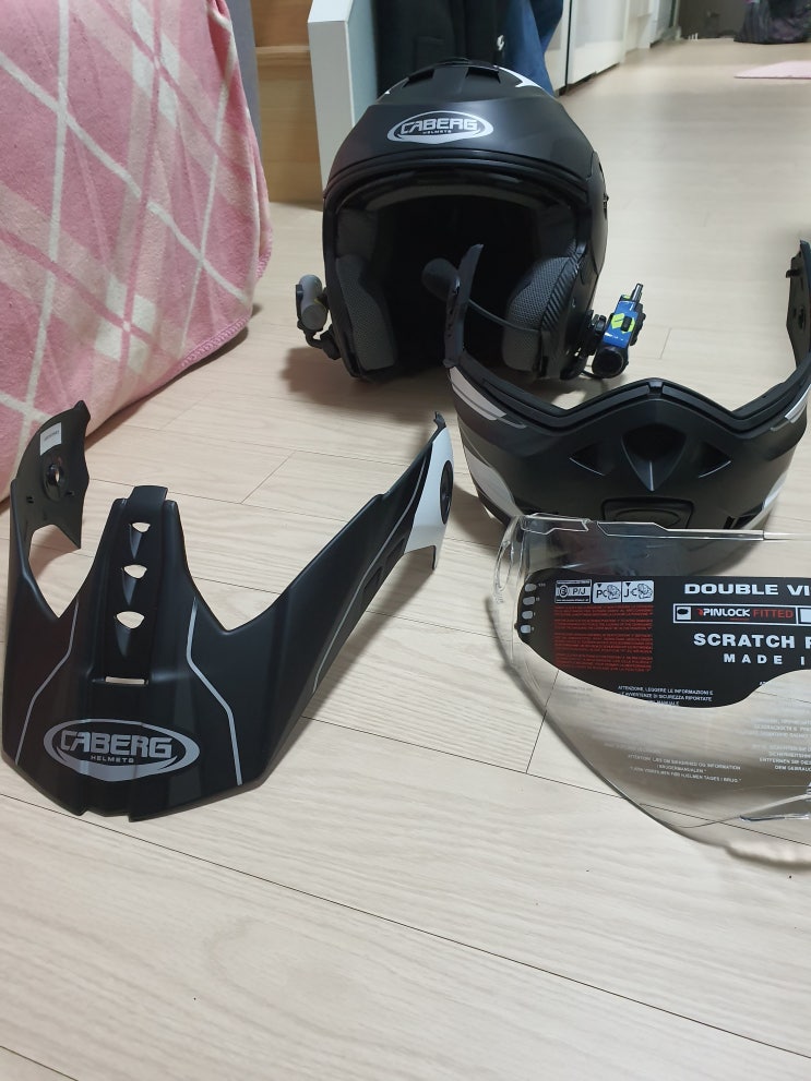  새 헬멧 영입 - Carberg Tourmax Marathon Enduro