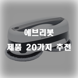  괜찮은 에브리봇 상품군 20가지 추천 순위 리스트 입니다