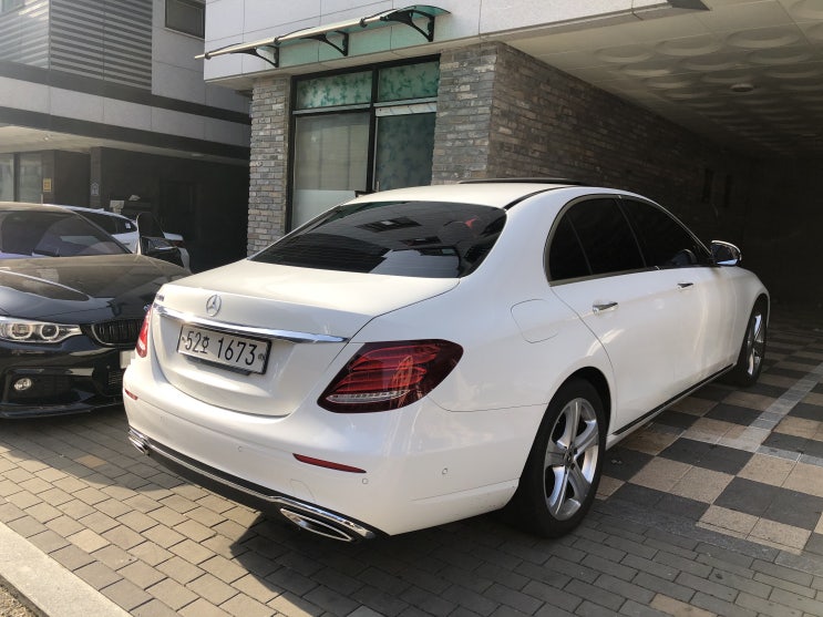  사고대차 428i 일산사고대차 벤츠 E클래스