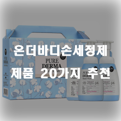  리뷰좋은 온더바디손세정제 물품들 강력 추천 입니다
