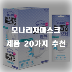  후회없는 모나리자마스크 상품군 강추 리스트