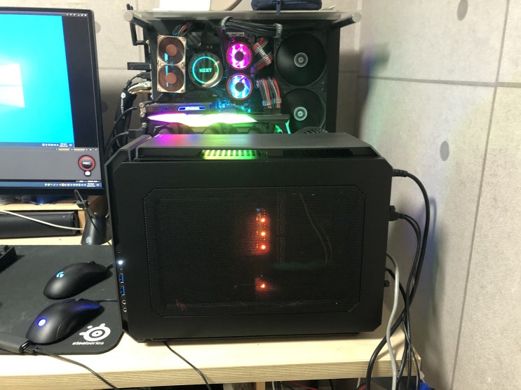 AMD 3600 ITX시스템(케이스및 일부 부품변경)