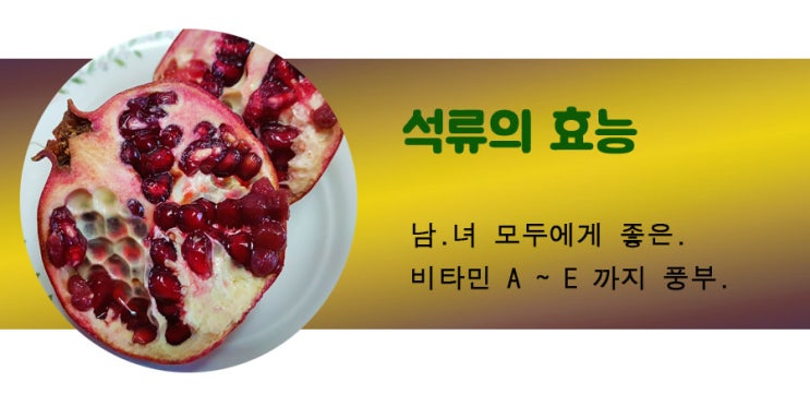  석류의 효능