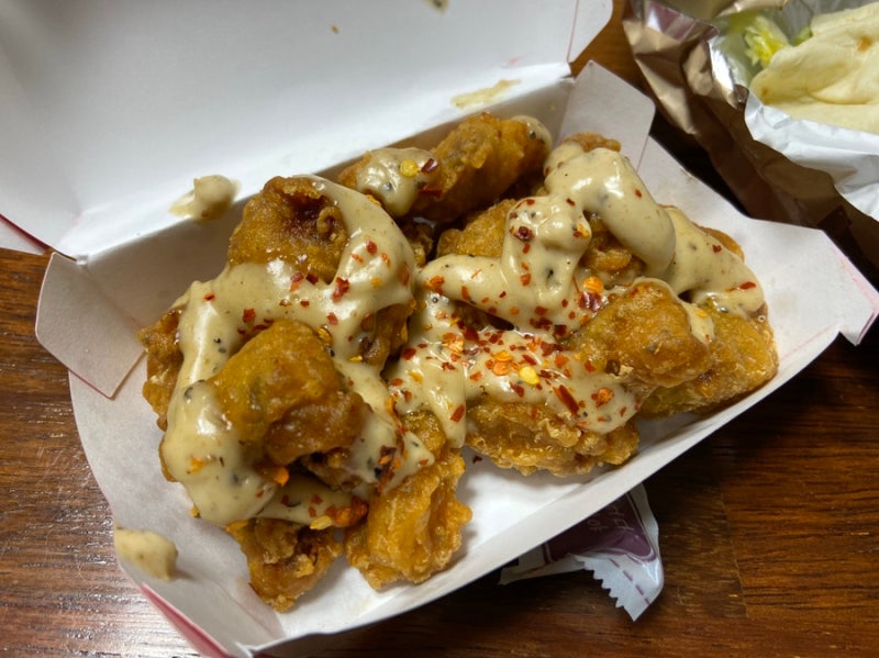 Kfc 신메뉴 닭똥집튀김 후기 / 트위스터 칼로리 : 네이버 블로그