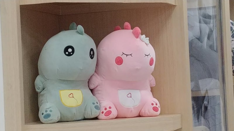[모찌 공룡]대형 말랑 말랑 공룡인형 2종