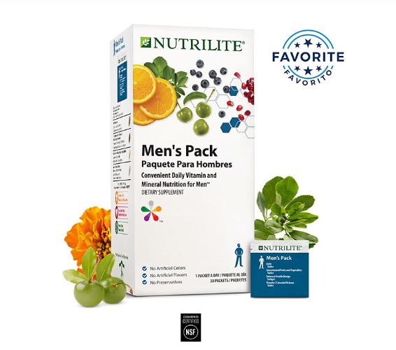  남성건강 /  맨즈 종합 팩  _ Nutrilite Men’s Pack