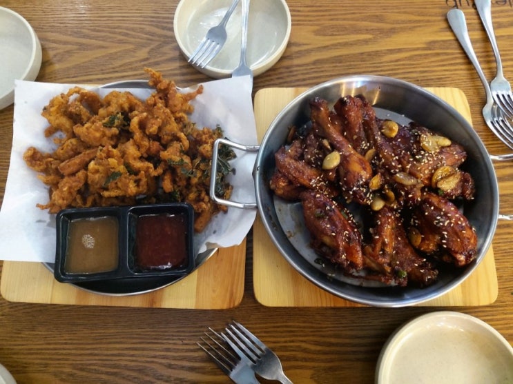 동탄치킨 동탄능동맛집 :: 또봉이통닭! 간장마늘치킨, 닭발튀김