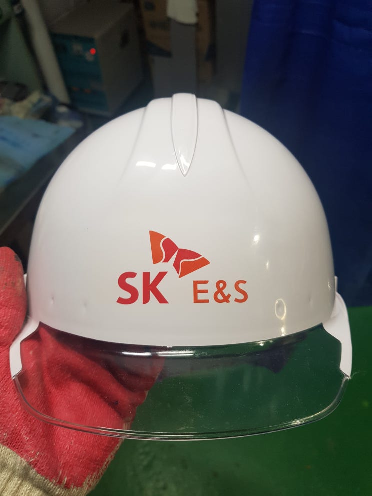 SK E&S 부산도시가스 안전모(패드)
