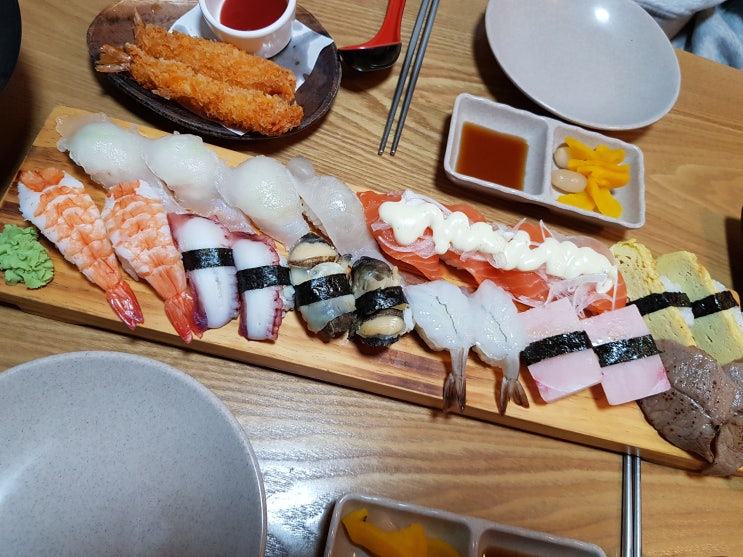  스시 한판 - 수원 인계동 초밥 맛집