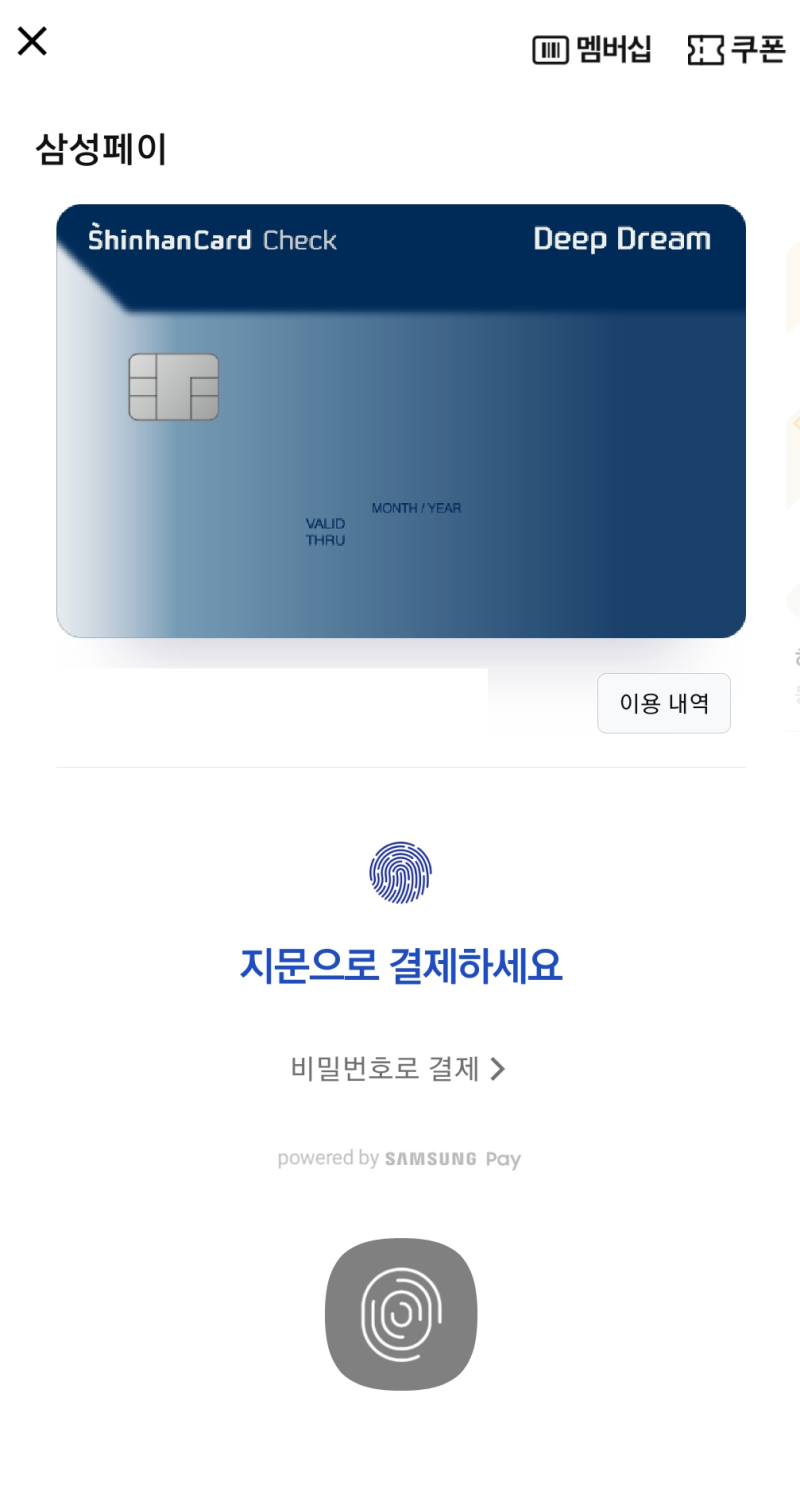삼성페이 타인 카드 등록 후 사용 하기(+Payco 이용 팁) : 네이버 블로그