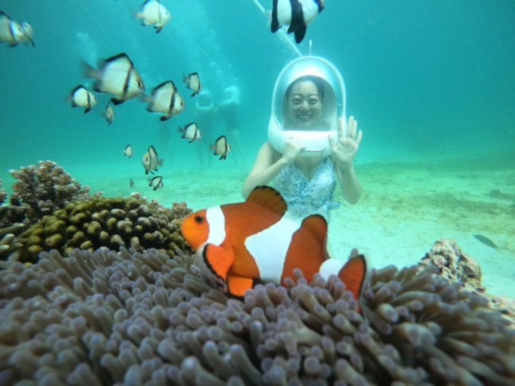  [필리핀/보라카이] 헬멧 다이빙 Aquanaut Boracay #강추