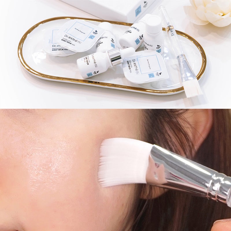 화장 잘하는 방법?  닥터에스테 알엑스 리얼 산양유 필!피부 결을 놀랍도록 개선