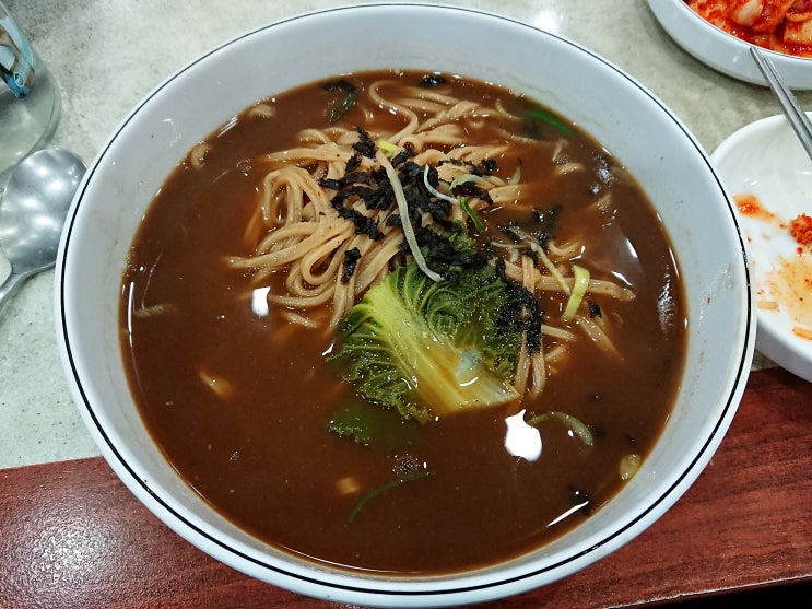  원주 단계동/원주터미널 '영월장칼국수' 장칼국수, 삶은 만두