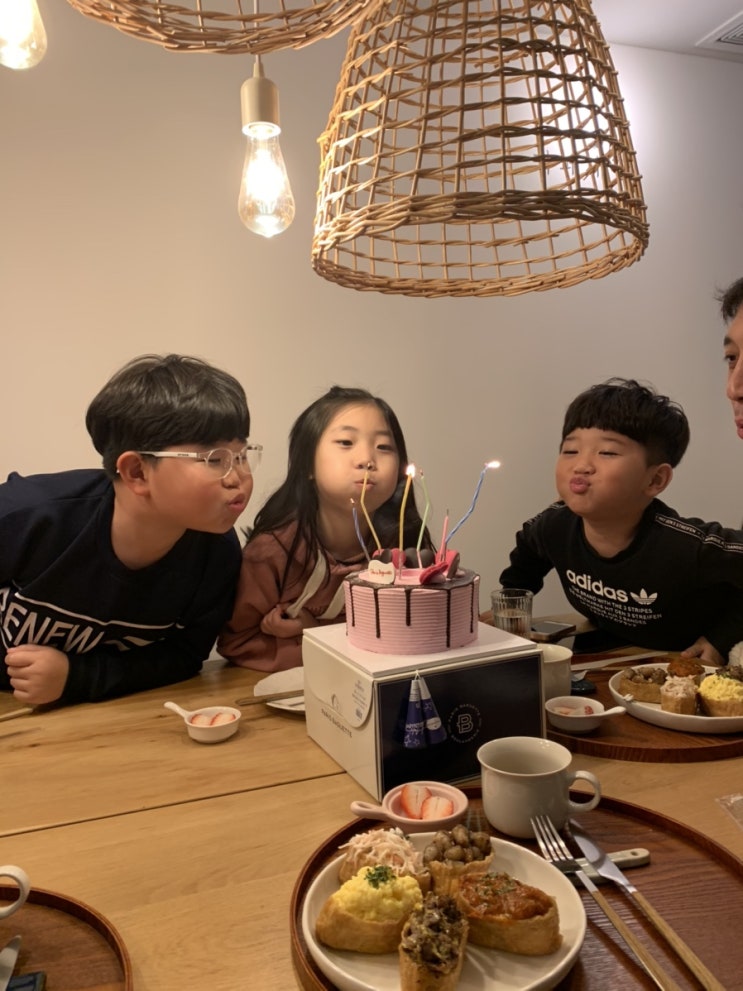 카페새참, 남편의 생일파티