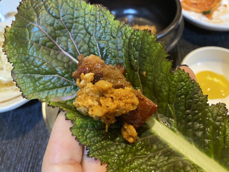 건강식 웰빙채소 일산 쌈밥 맛집