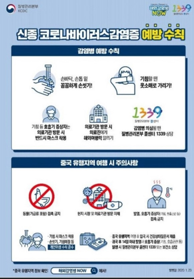  [일상] 2020.01.31 / 우한폐렴 코로나바이러스 세계긴장 (#우한코로나란 ? #예방법 ?)