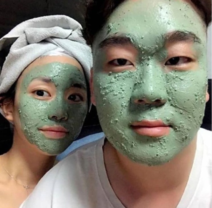  엄지수&손희송 슈렉 팩