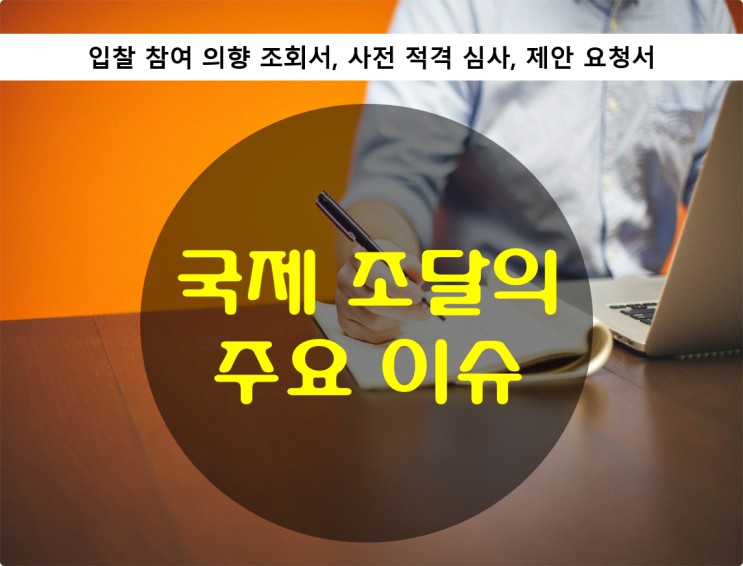  국제 조달의 주요 이슈