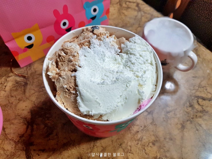  31일은 배스킨라빈스 먹는 날! 써리원데이 하프갤론 사이즈업