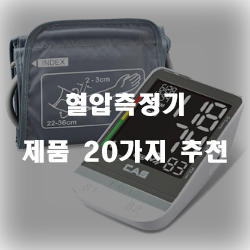 올해의 혈압측정기 물품군 20종류 리스트