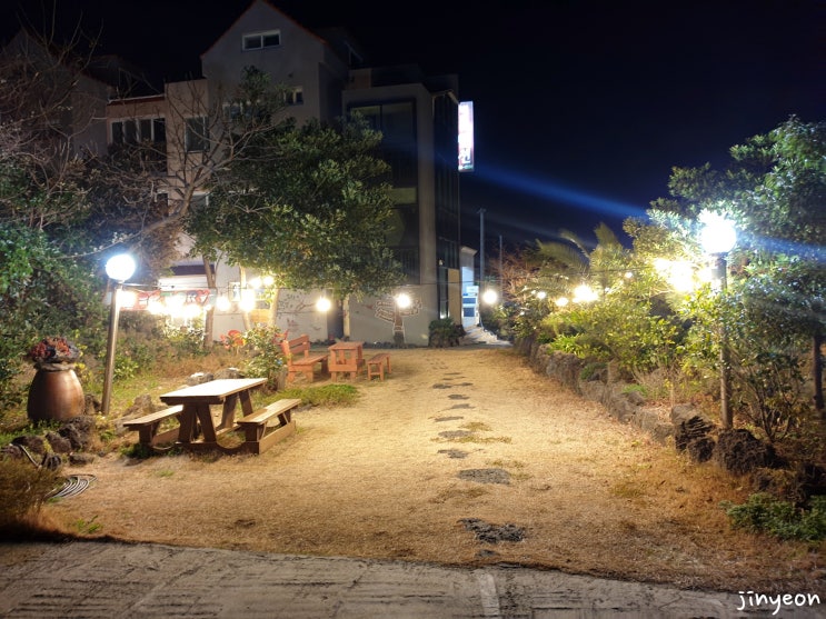  제주도 조천읍 함덕해수욕장 쪽 분위기 좋은 빅토리 펜션