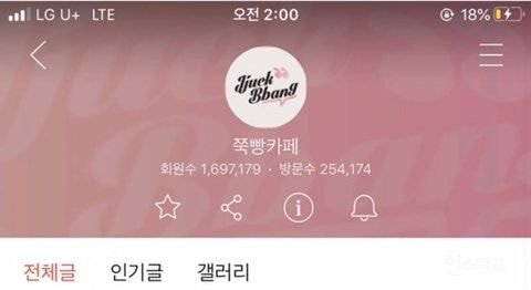 특정 팬덤 정치질로 박살난 다음 쭉빵카페 현재 상황 특정 팬덤 정치질로 박살난 다음 쭉빵카페 현재 상황